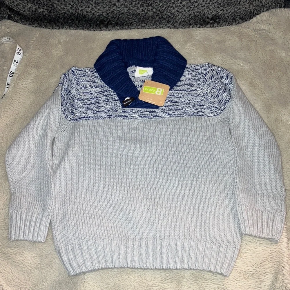 NWT Crazy 8 Boys Sweater, 4T